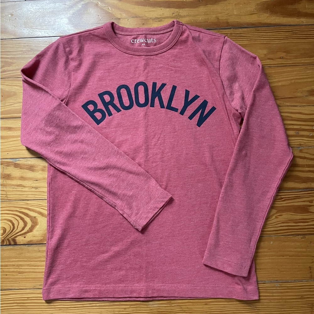 Crewcuts Brooklyn long sleeve tee GUC size 8